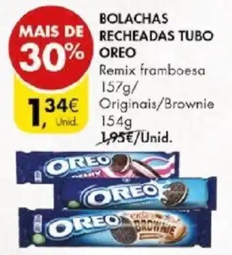 Pingo Doce BOLACHAS RECHEADAS TUBO OREO promoção