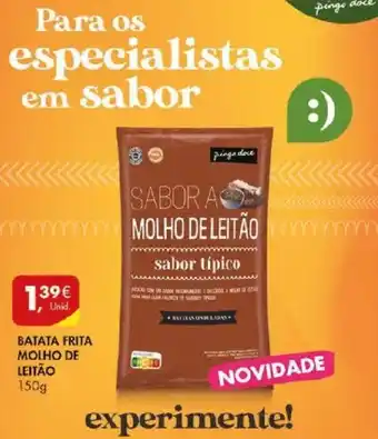 Pingo Doce BATATA FRITA MOLHO DE LEITÃO 150g promoção