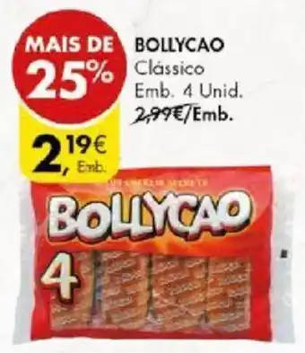Pingo Doce BOLLYCAO Clássico Emb. 4 Unid. promoção