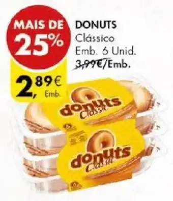 Pingo Doce DONUTS Clássico Emb. 6 Unid. promoção