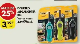 Pingo Doce ISQUEIRO MEGALIGHTER BIC promoção