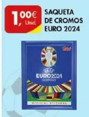 Pingo Doce SAQUETA DE CROMOS EURO 2024 promoção