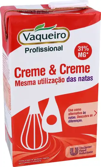 Makro Vaqueiro Natas Creme & Creme 31% 1 L promoção