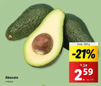 Lidl Abacate Emb. 700 g promoção