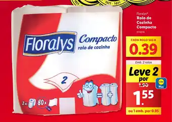 Lidl Floralys Rolo de Cozinha Compacto promoção