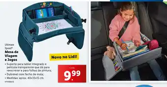 Lidl Ultimate Speed Mesa de Viagem e Jogos promoção