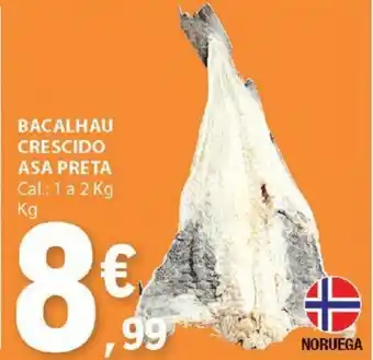 E.Leclerc BACALHAU CRESCIDO ASA PRETA Cal: 1 a 2 Kg promoção