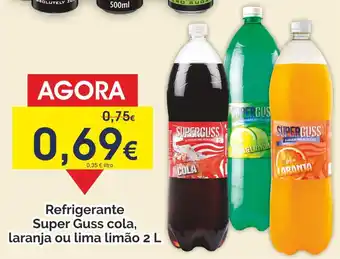 Froiz Refrigerante Super Guss cola, laranja ou lima limão 2 L promoção