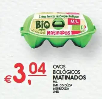 Meu Super OVOS BIOLÓGICOS MATINADOS promoção