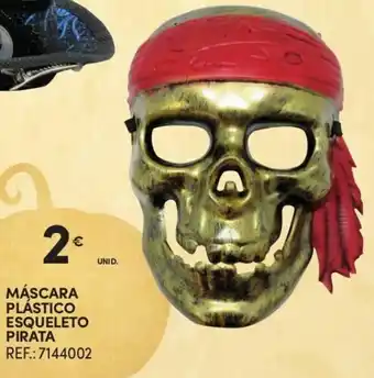 Continente Máscara Plástico Esqueleto Pirata promoção