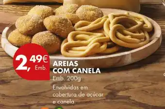 Pingo Doce AREIAS COM CANELA Emb. 200g promoção