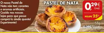 Pingo Doce PASTEL DE NATA 55g promoção