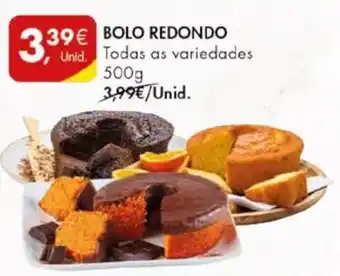 Pingo Doce BOLO REDONDO 500G promoção