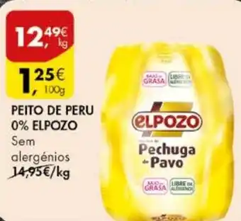 Pingo Doce PEITO DE PERU 0% ELPOZO promoção