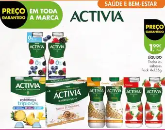 Pingo Doce LÍQUIDO Todos os sabores Pack 4x155g promoção