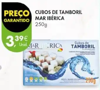 Pingo Doce CUBOS DE TAMBORIL MAR IBÉRICA 250g promoção