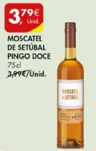 Pingo Doce MOSCATEL DE SETÚBAL PINGO DOCE 75CL promoção