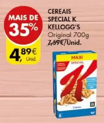 Pingo Doce CEREAIS SPECIAL K KELLOGG'S Original 700g promoção