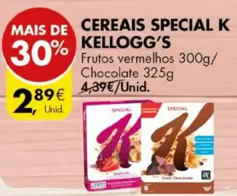 Pingo Doce CEREAIS SPECIAL K KELLOGG'S promoção