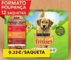 Continente Alimento Húmedo P/ Cão Friskies 12 x 100g promoção