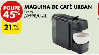 Pingo Doce MÁQUINA DE CAFÉ URBAN promoção