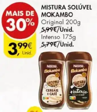 Pingo Doce MISTURA SOLÚVEL MOKAMBO original 200g promoção