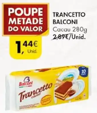 TRANCETTO BALCONI Cacau 280g