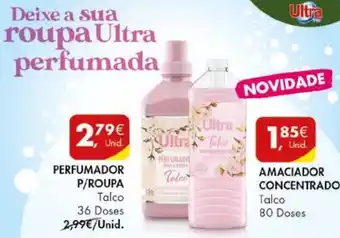 Pingo Doce PERFUMADOR P/ROUPA Talco 36 Doses promoção