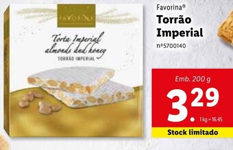 Favorina Torrão Imperial 200g