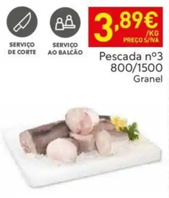 Recheio Pescada nº3 800/1500 Granel promoção