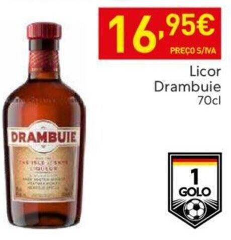 Promoção Licor Drambuie 70cl em Recheio