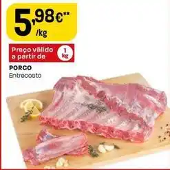 Intermarché Porco entrecosto promoção