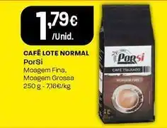 Intermarché Porsi - café lote normal promoção