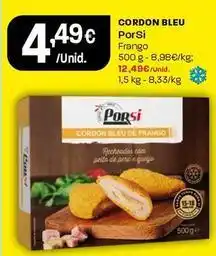 Porsi - cordon bleu