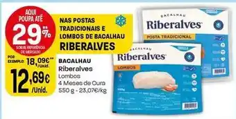 Intermarché Riberalves - bacalhau promoção