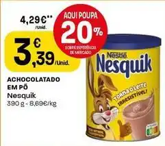 Intermarché Nesquik - achocolatado еm ро promoção