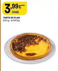 Intermarché Tarte de flan promoção