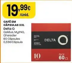 Intermarché Delta q - café em cápsulas xxl promoção