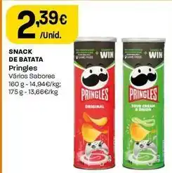 Intermarché Pringles - snack de batata promoção