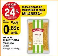 Intermarché Milaneza - massas alimentícias promoção