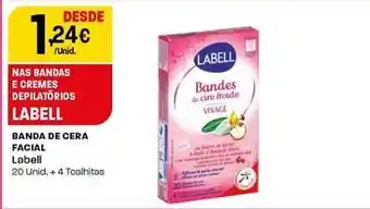Intermarché Labell - banda de cera facial promoção