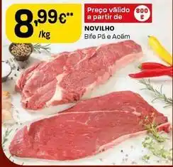 Intermarché Novilho bife pá e acēm promoção
