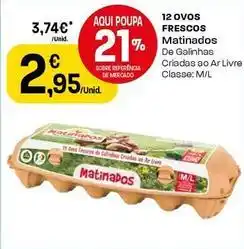 Intermarché Matinados - 12 ovos frescos promoção