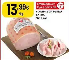 Intermarché Sicasal - fiambre da perna extra promoção