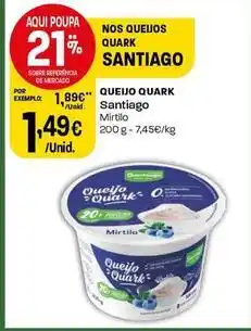 Intermarché Santiago - queijo quark promoção