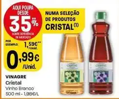 Cristal - vinagre
