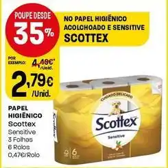 Intermarché Scottex - papel higiénico promoção