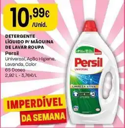 Intermarché Persil - detergente líquido p/ máquina de lavar roupa promoção
