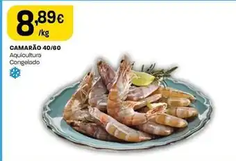 Intermarché Camarão 40/60 promoção