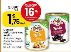 Intermarché Compal - grão-de-bico promoção